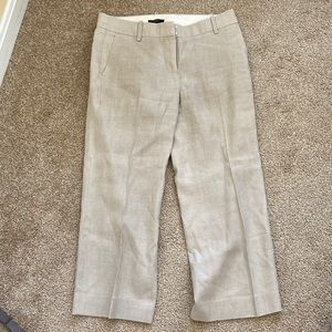 J. Crew Women’s Petite Peyton Pant in Stretch Linen